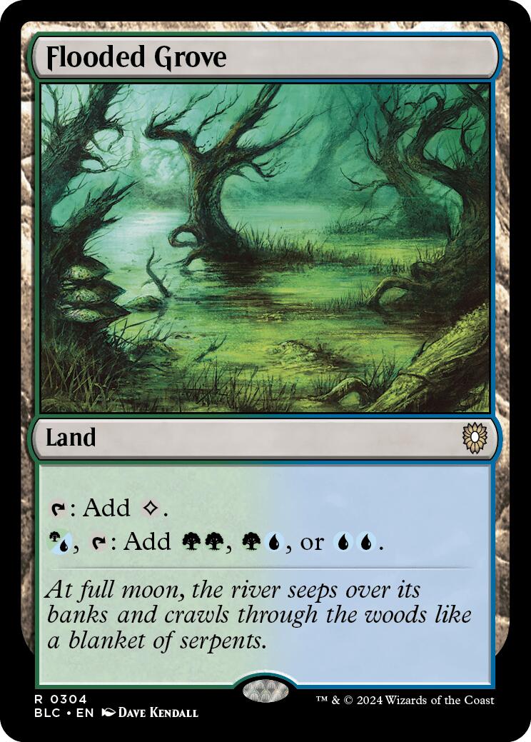 Flooded Grove [Bloomburrow Commander] | Lots Moore NSW