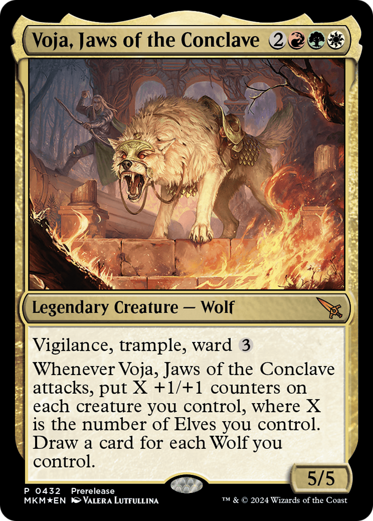 Voja, Jaws of the Conclave [Murders at Karlov Manor Prerelease Promos] | Lots Moore NSW