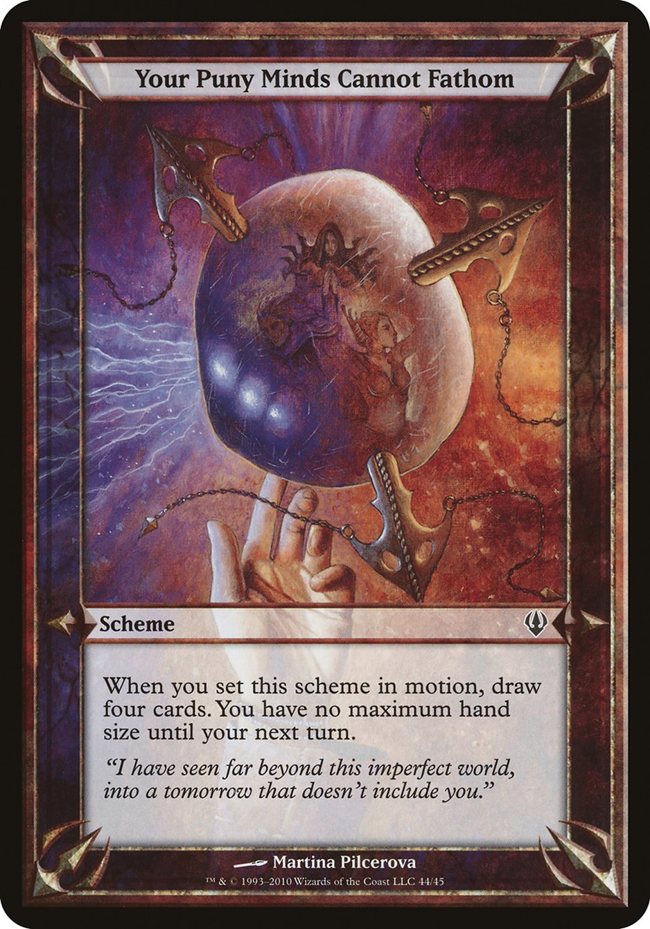 Your Puny Minds Cannot Fathom (Schemes) [Archenemy Schemes] | Lots Moore NSW