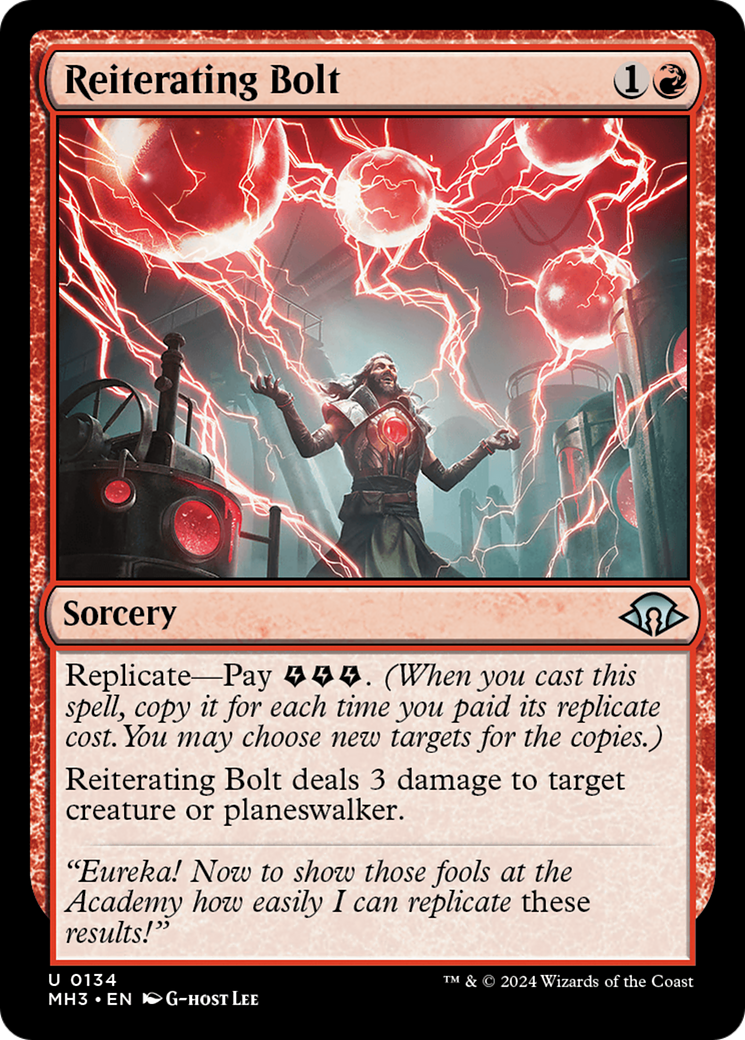 Reiterating Bolt [Modern Horizons 3] | Lots Moore NSW