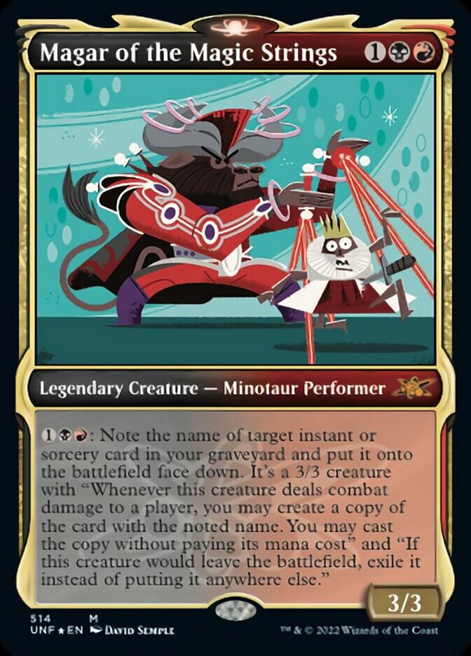 Magar of the Magic Strings (Showcase) (Galaxy Foil) [Unfinity] | Lots Moore NSW