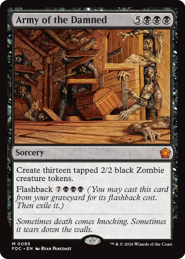 Army of the Damned [Foundations Commander] | Lots Moore NSW