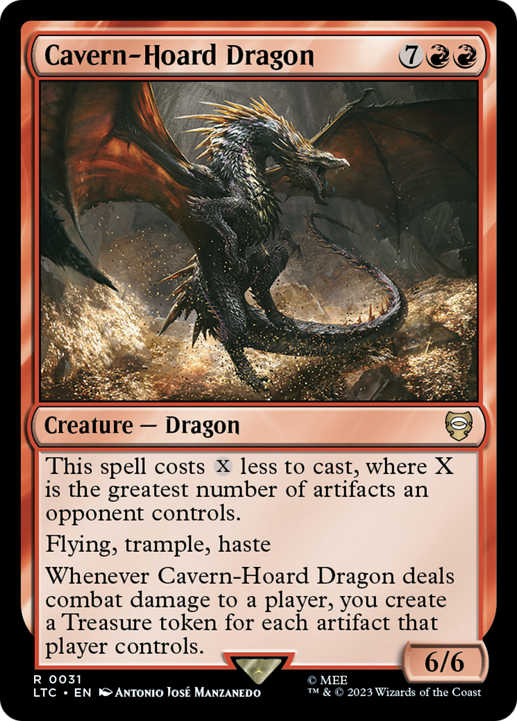 Cavern-Hoard Dragon [The Lord of the Rings: Tales of Middle-Earth Commander] | Lots Moore NSW