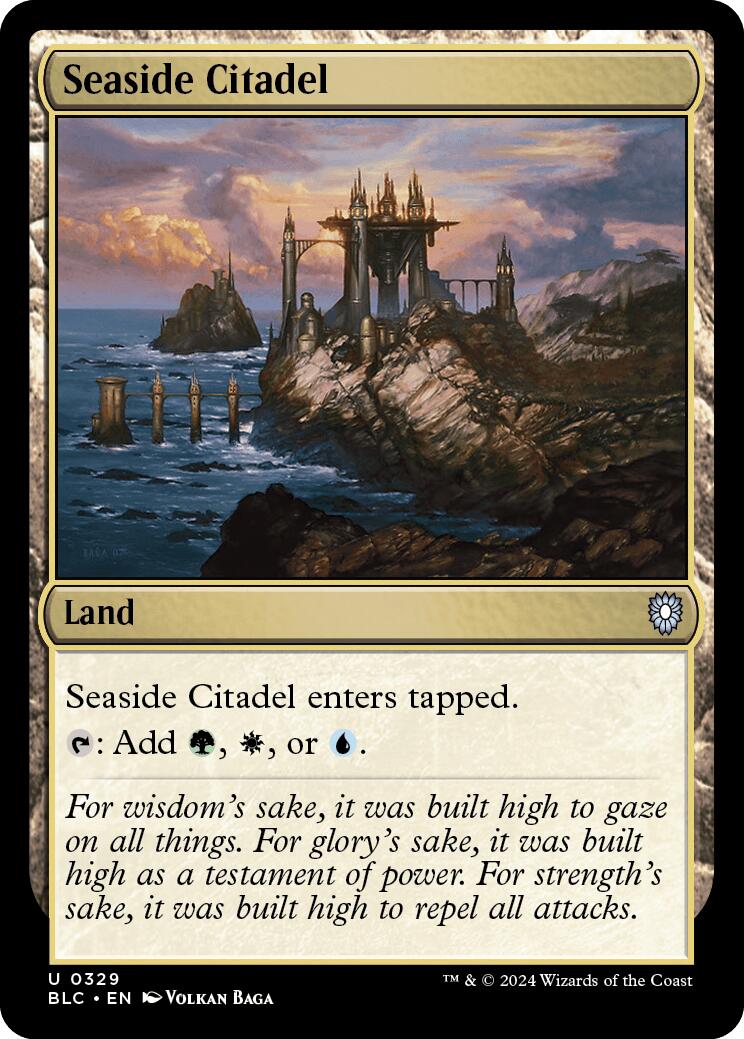 Seaside Citadel [Bloomburrow Commander] | Lots Moore NSW