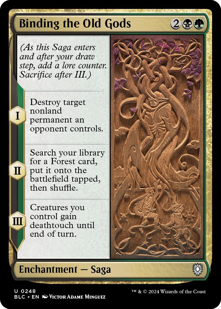 Binding the Old Gods [Bloomburrow Commander] | Lots Moore NSW