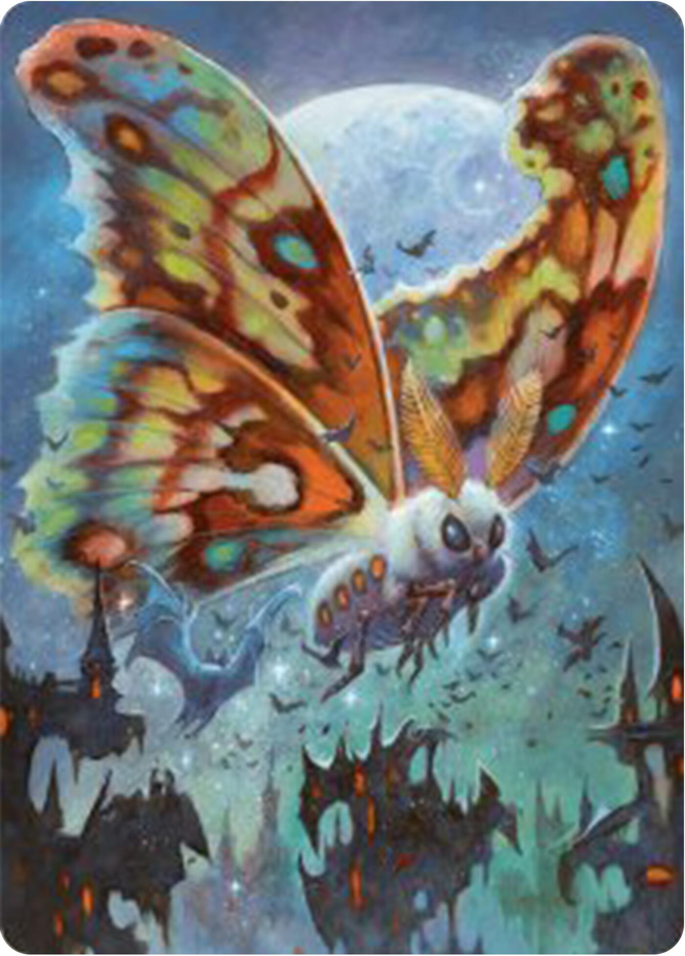 Luminous Broodmoth Art Card [Bloomburrow Art Series] | Lots Moore NSW