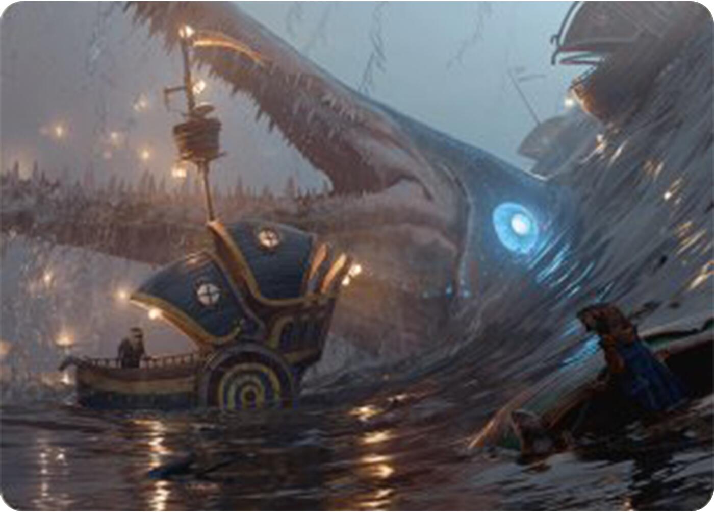 Eluge, the Shoreless Sea Art Card [Bloomburrow Art Series] | Lots Moore NSW