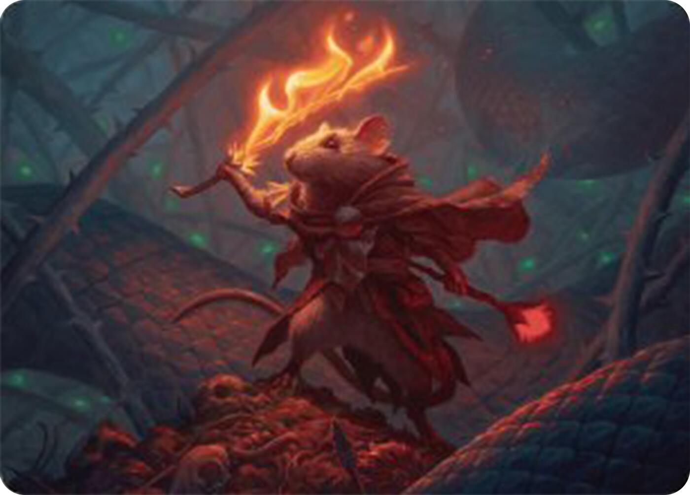 Emberheart Challenger Art Card [Bloomburrow Art Series] | Lots Moore NSW