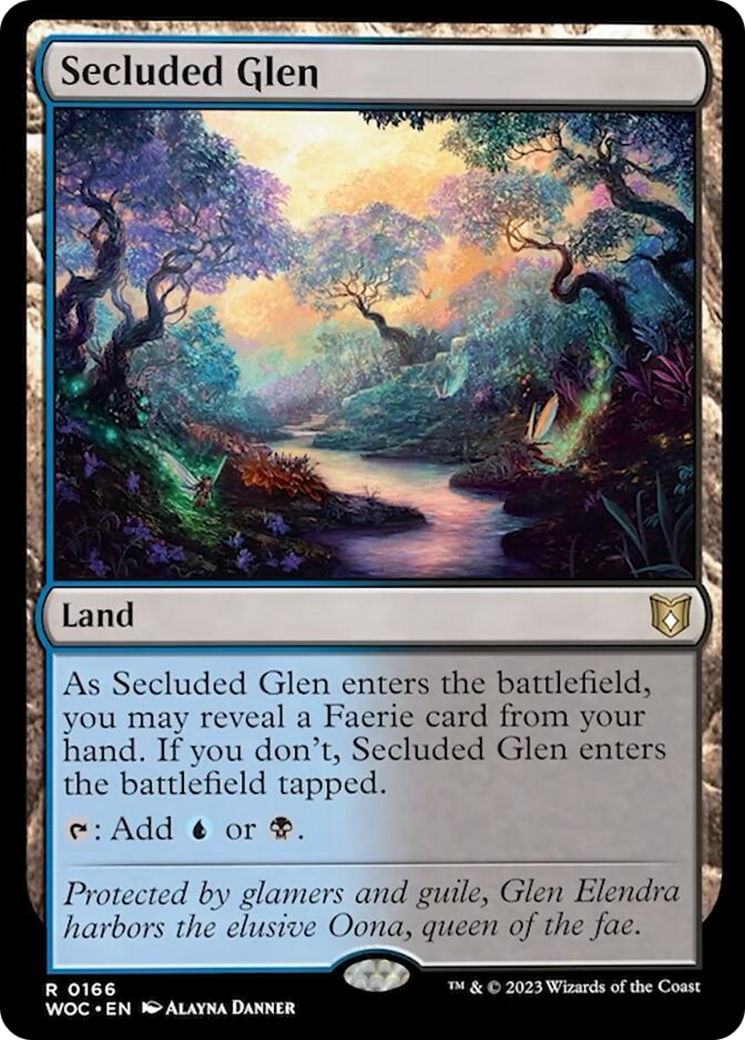 Secluded Glen [Wilds of Eldraine Commander] | Lots Moore NSW