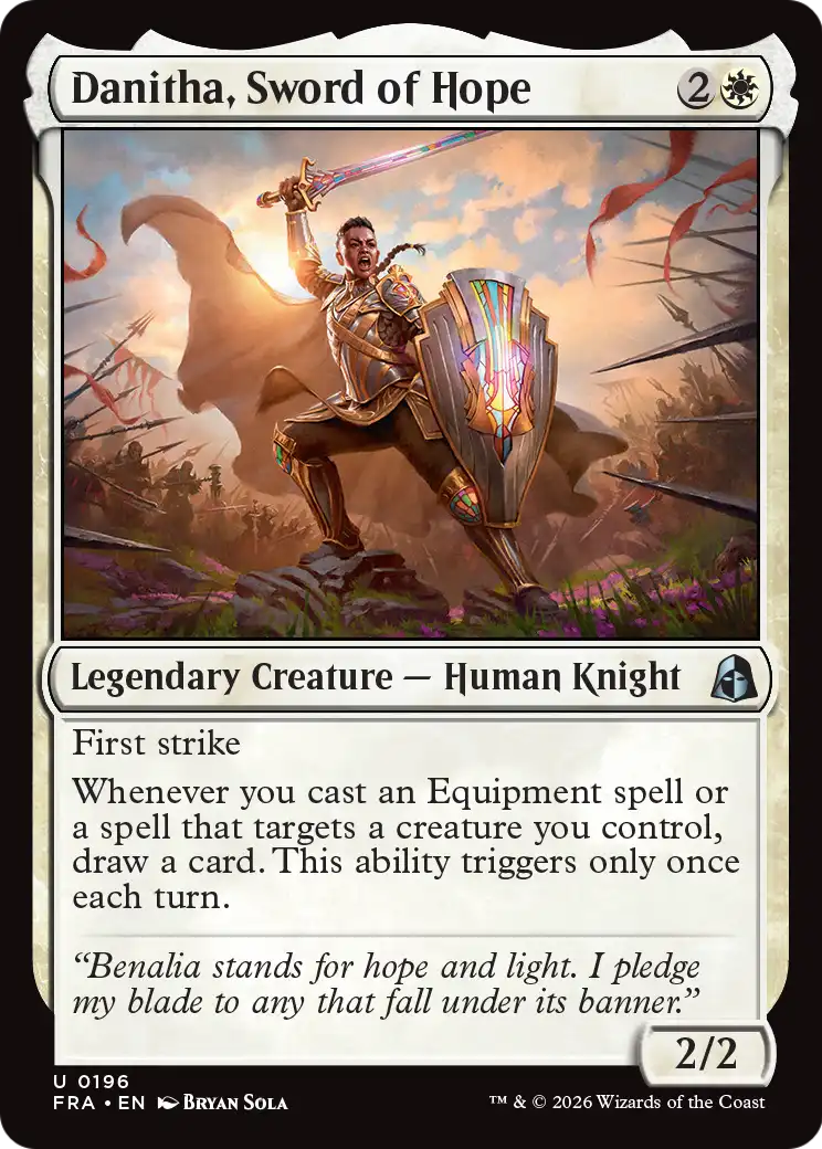 Danitha, Sword of Hope [Reality Fracture] | Lots Moore NSW