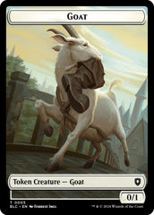 Goat // Wolf (032) Double-Sided Token [Bloomburrow Commander Tokens] | Lots Moore NSW