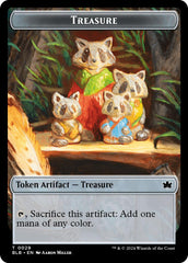 Prosperous Bandit // Treasure Double-Sided Token [Bloomburrow Commander Tokens] | Lots Moore NSW
