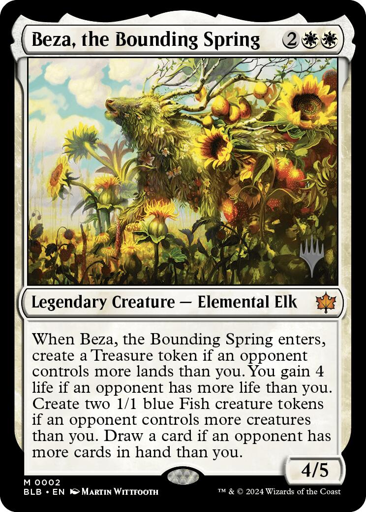 Beza, the Bounding Spring (Promo Pack) [Bloomburrow Promos] | Lots Moore NSW