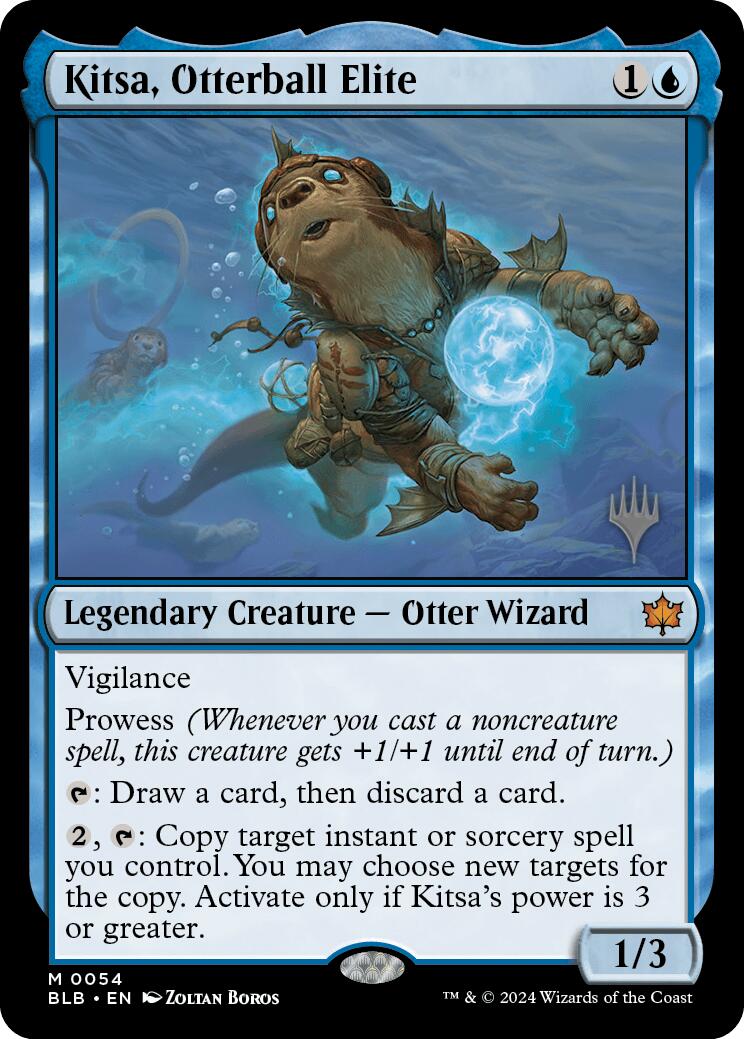 Kitsa, Otterball Elite (Promo Pack) [Bloomburrow Promos] | Lots Moore NSW