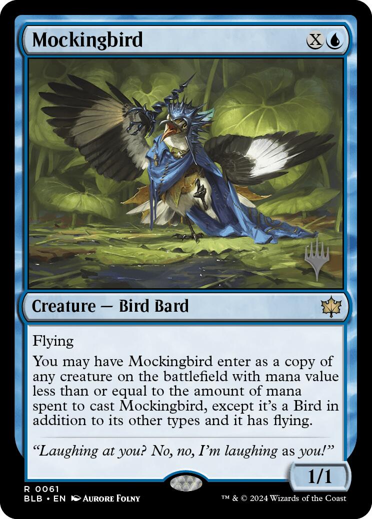 Mockingbird (Promo Pack) [Bloomburrow Promos] | Lots Moore NSW