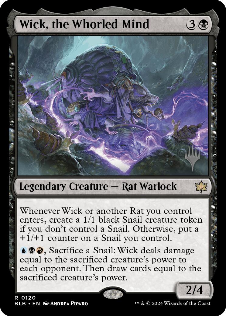 Wick, the Whorled Mind (Promo Pack) [Bloomburrow Promos] | Lots Moore NSW
