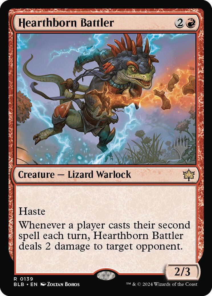 Hearthborn Battler (Promo Pack) [Bloomburrow Promos] | Lots Moore NSW