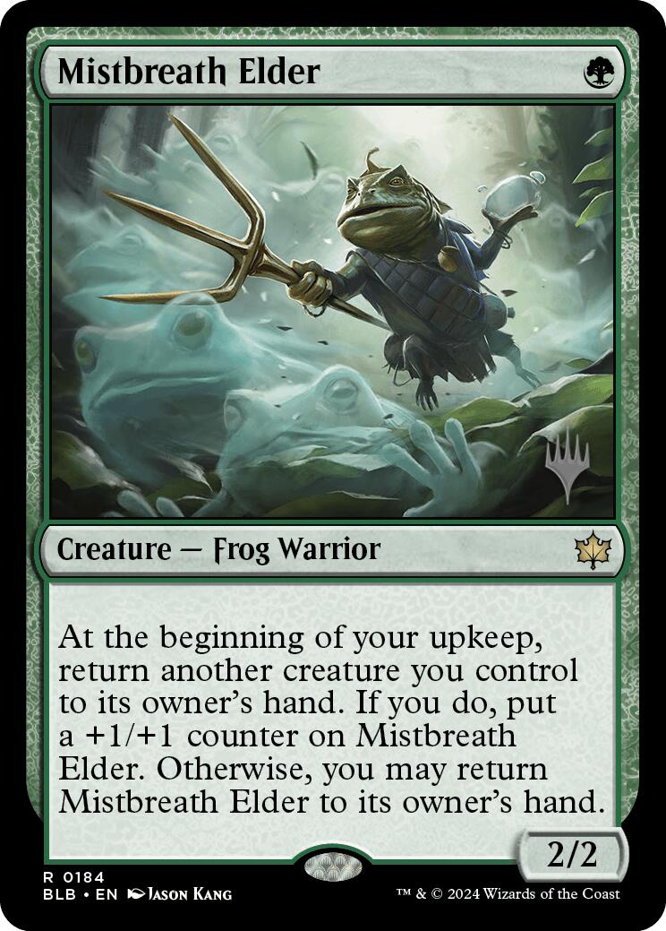 Mistbreath Elder (Promo Pack) [Bloomburrow Promos] | Lots Moore NSW