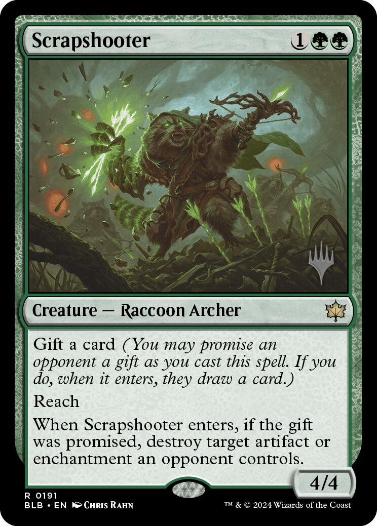 Scrapshooter (Promo Pack) [Bloomburrow Promos] | Lots Moore NSW