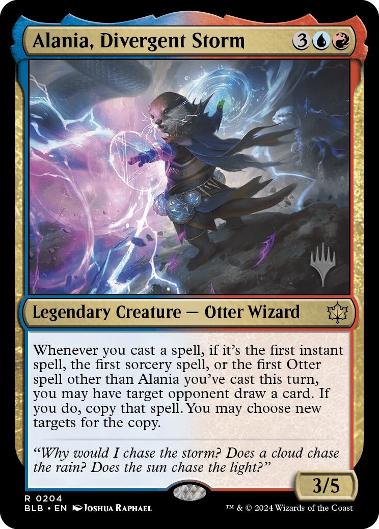 Alania, Divergent Storm (Promo Pack) [Bloomburrow Promos] | Lots Moore NSW