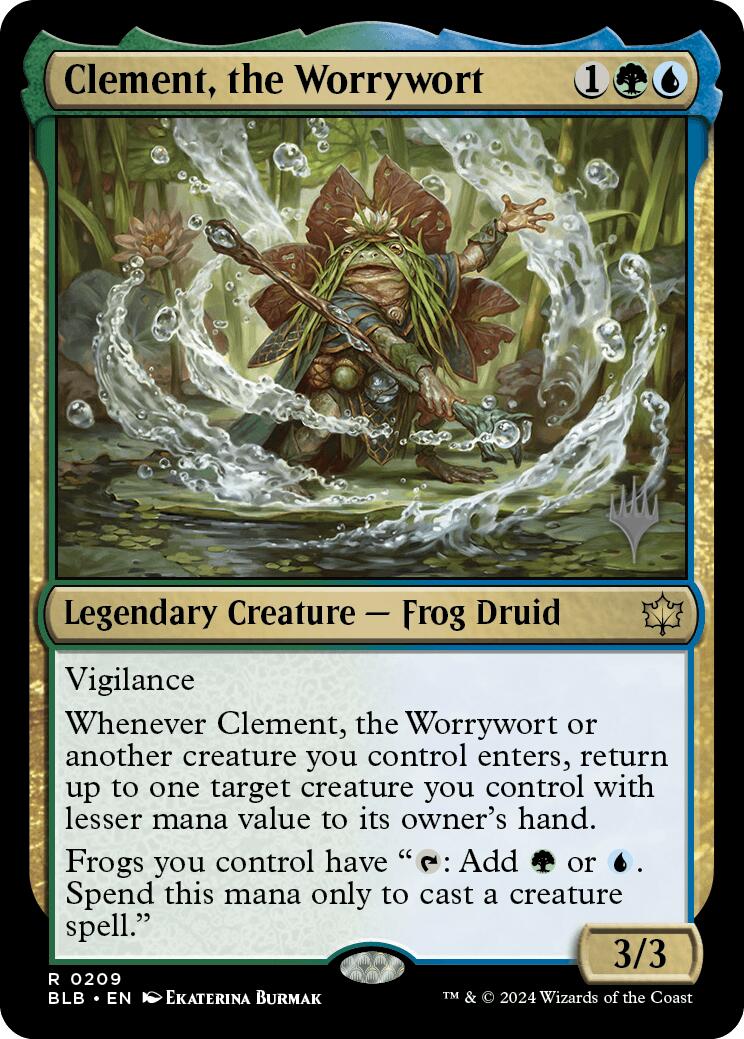 Clement, the Worrywort (Promo Pack) [Bloomburrow Promos] | Lots Moore NSW