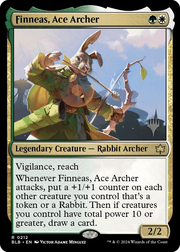 Finneas, Ace Archer (Promo Pack) [Bloomburrow Promos] | Lots Moore NSW