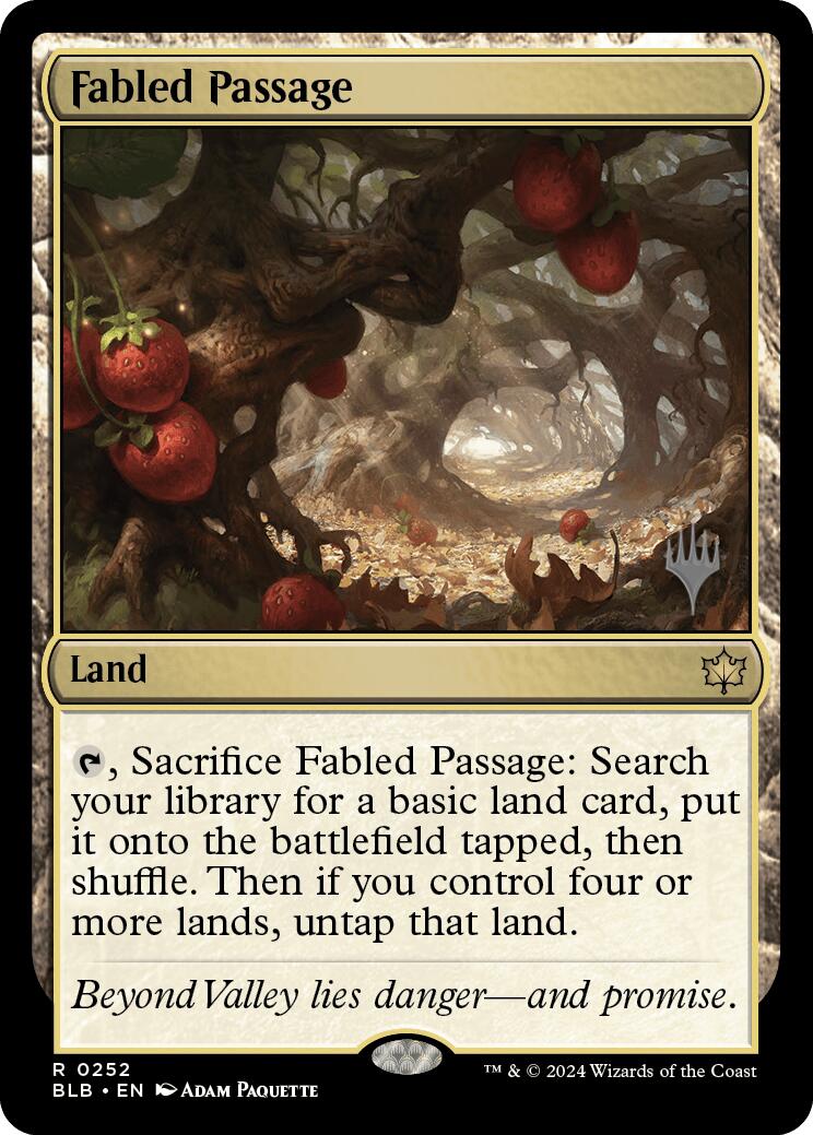 Fabled Passage (Promo Pack) [Bloomburrow Promos] | Lots Moore NSW