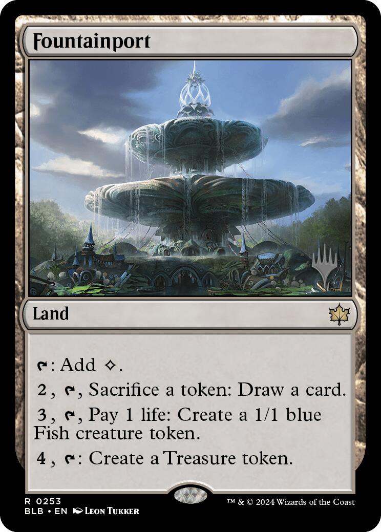 Fountainport (Promo Pack) [Bloomburrow Promos] | Lots Moore NSW