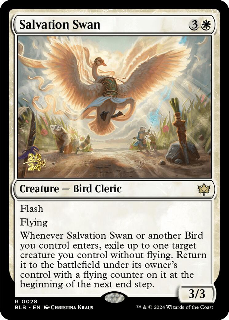 Salvation Swan [Bloomburrow Prerelease Promos] | Lots Moore NSW