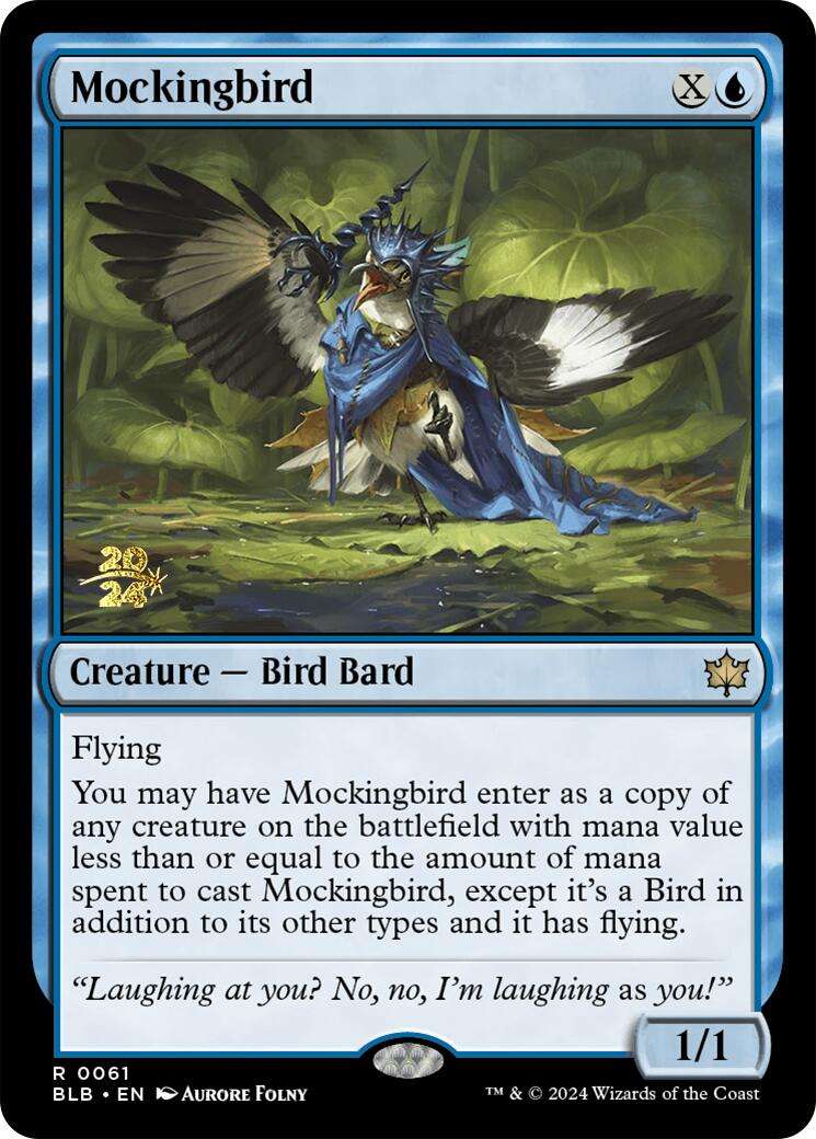 Mockingbird [Bloomburrow Prerelease Promos] | Lots Moore NSW