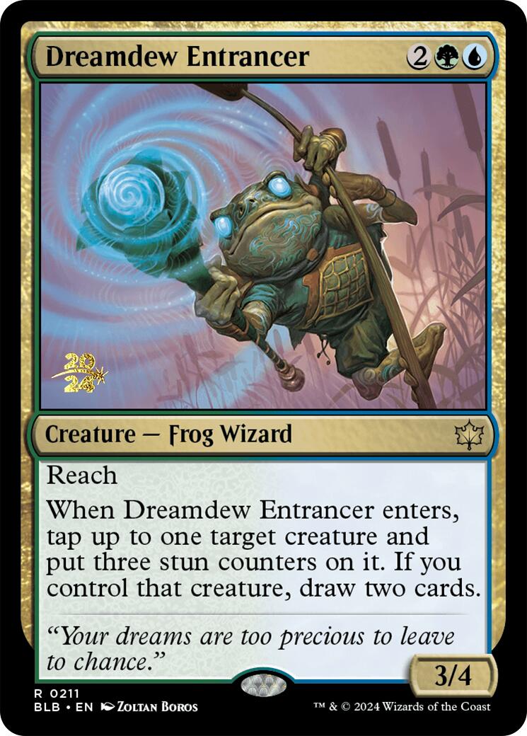 Dreamdew Entrancer [Bloomburrow Prerelease Promos] | Lots Moore NSW