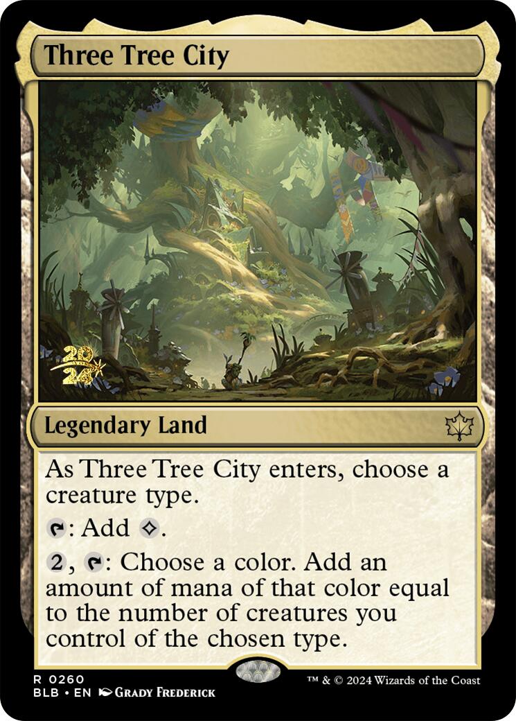 Three Tree City [Bloomburrow Prerelease Promos] | Lots Moore NSW