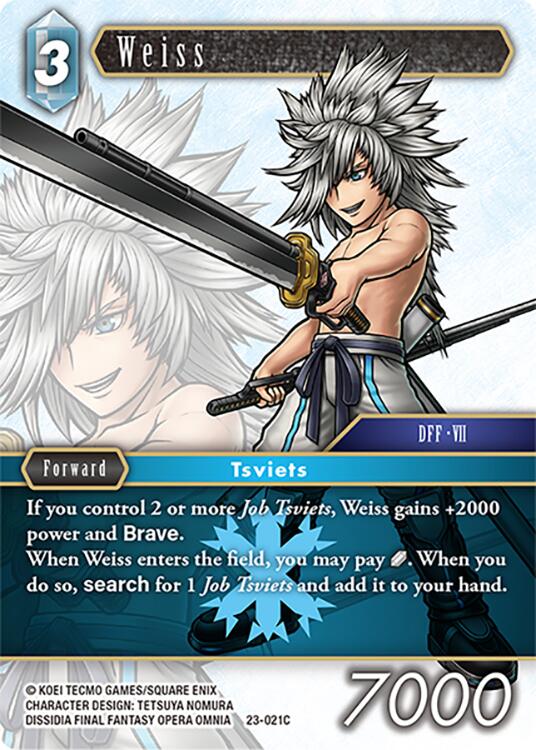 Weiss [Hidden Trials] | Lots Moore NSW