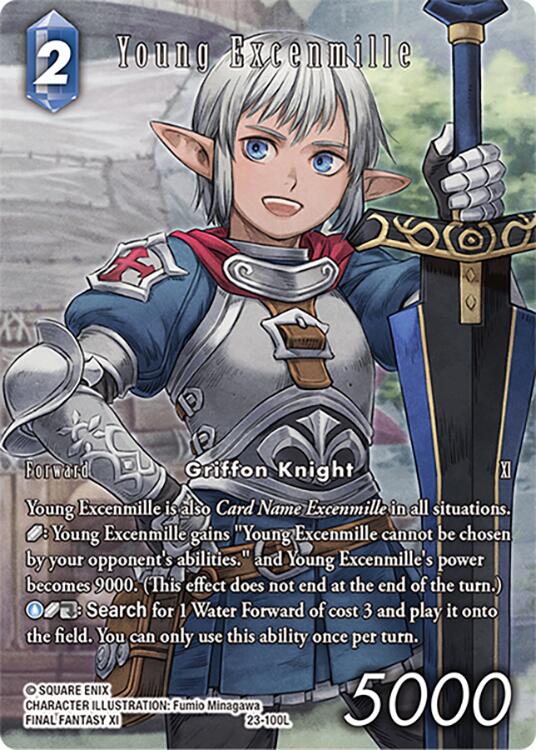 Young Excenmille (Full Art) [Hidden Trials] | Lots Moore NSW