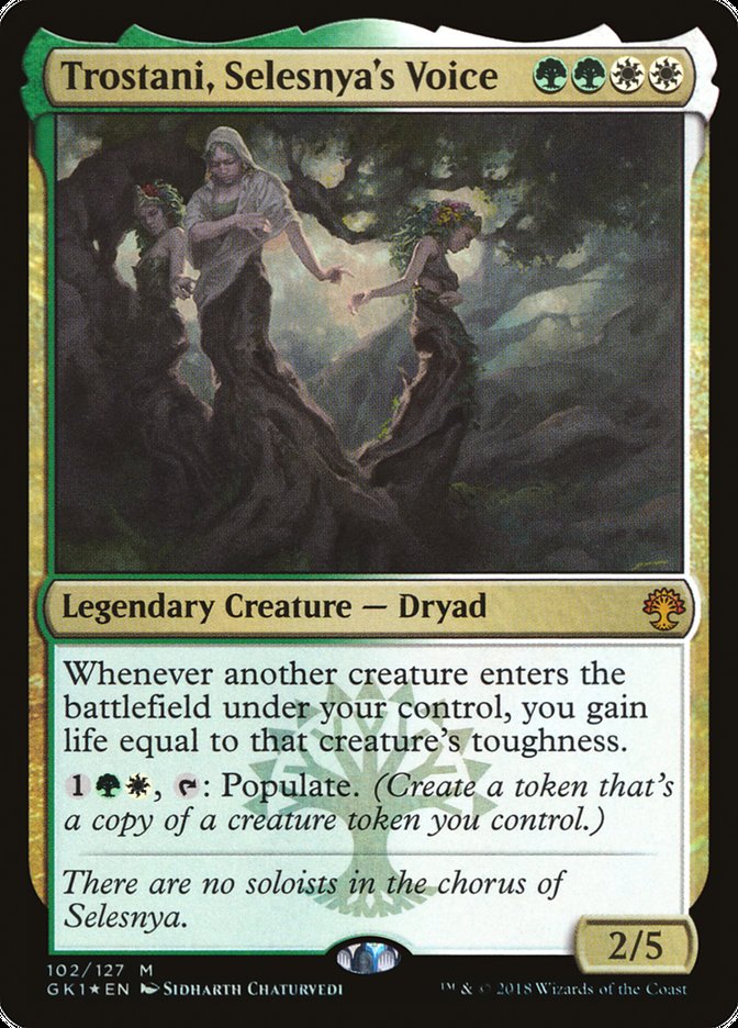 Trostani, Selesnya's Voice [Guilds of Ravnica Guild Kit] | Lots Moore NSW