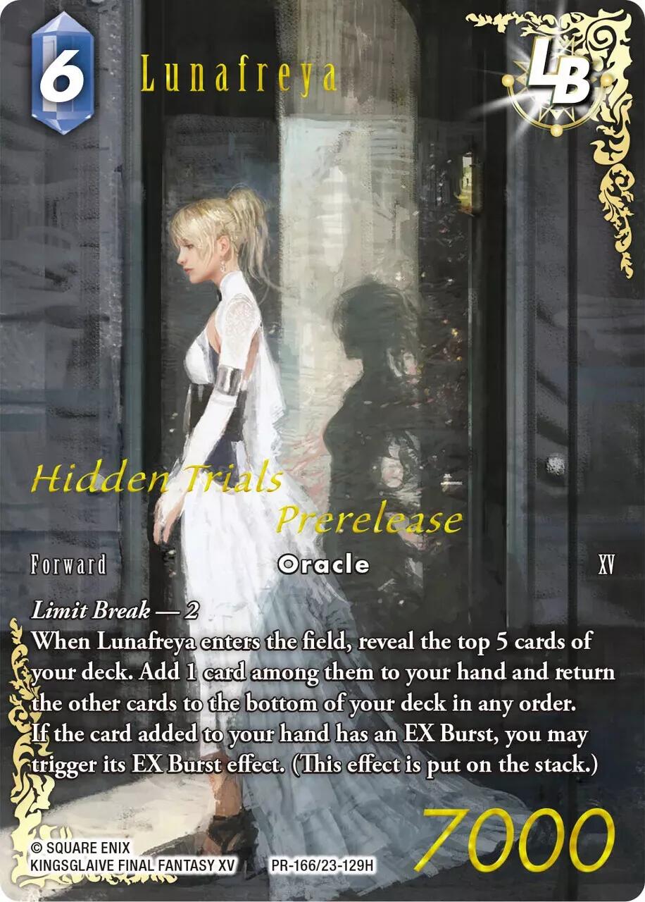 Lunafreya LB (Prerelease Promo) [Promo Cards] | Lots Moore NSW