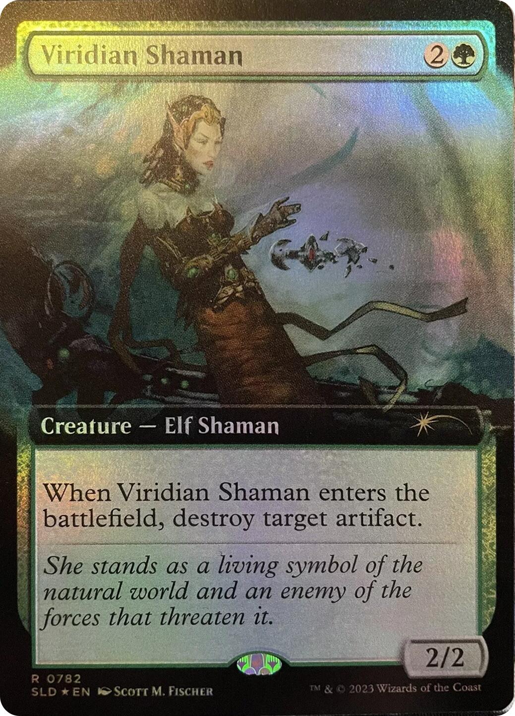 Viridian Shaman (Extended Art) [Secret Lair Drop Series] | Lots Moore NSW