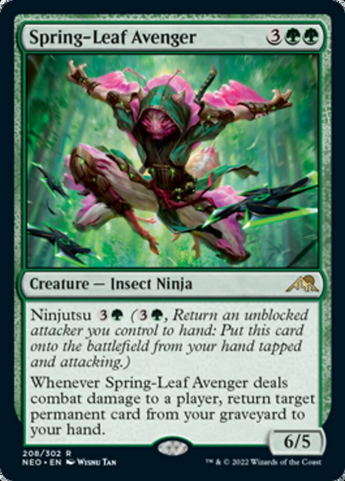 Spring-Leaf Avenger [Kamigawa: Neon Dynasty] | Lots Moore NSW