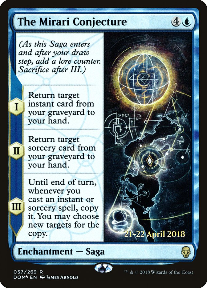 The Mirari Conjecture [Dominaria Prerelease Promos] | Lots Moore NSW
