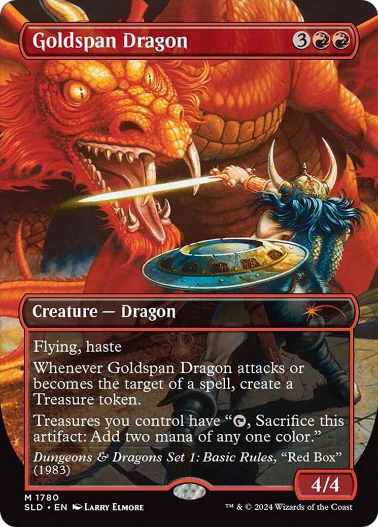 Goldspan Dragon [Secret Lair Drop Series] | Lots Moore NSW