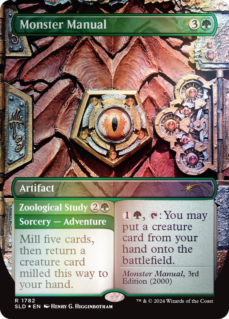 Monster Manual (Rainbow Foil) [Secret Lair Drop Series] | Lots Moore NSW