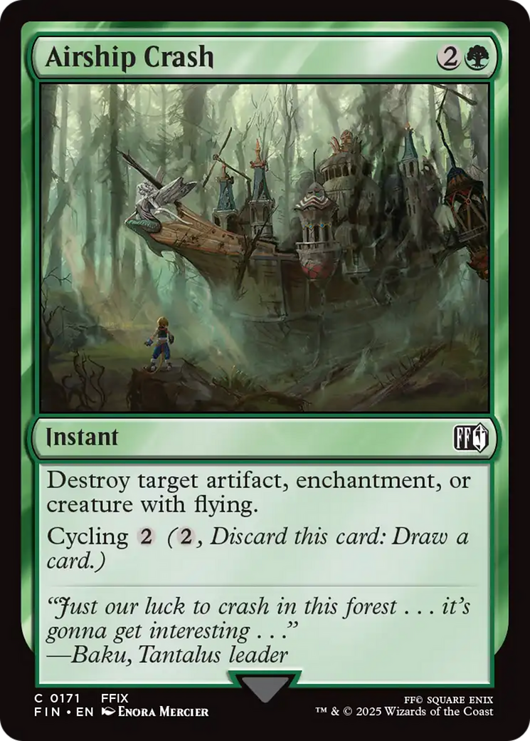 Airship Crash [FINAL FANTASY] | Lots Moore NSW