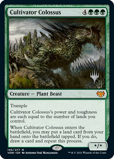 Cultivator Colossus (Promo Pack) [Innistrad: Crimson Vow Promos] | Lots Moore NSW