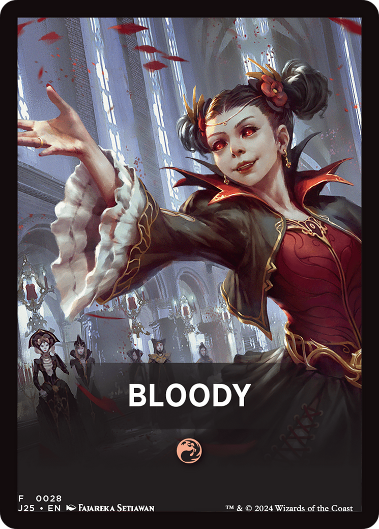 Bloody Theme Card [Foundations Jumpstart Front Cards] | Lots Moore NSW