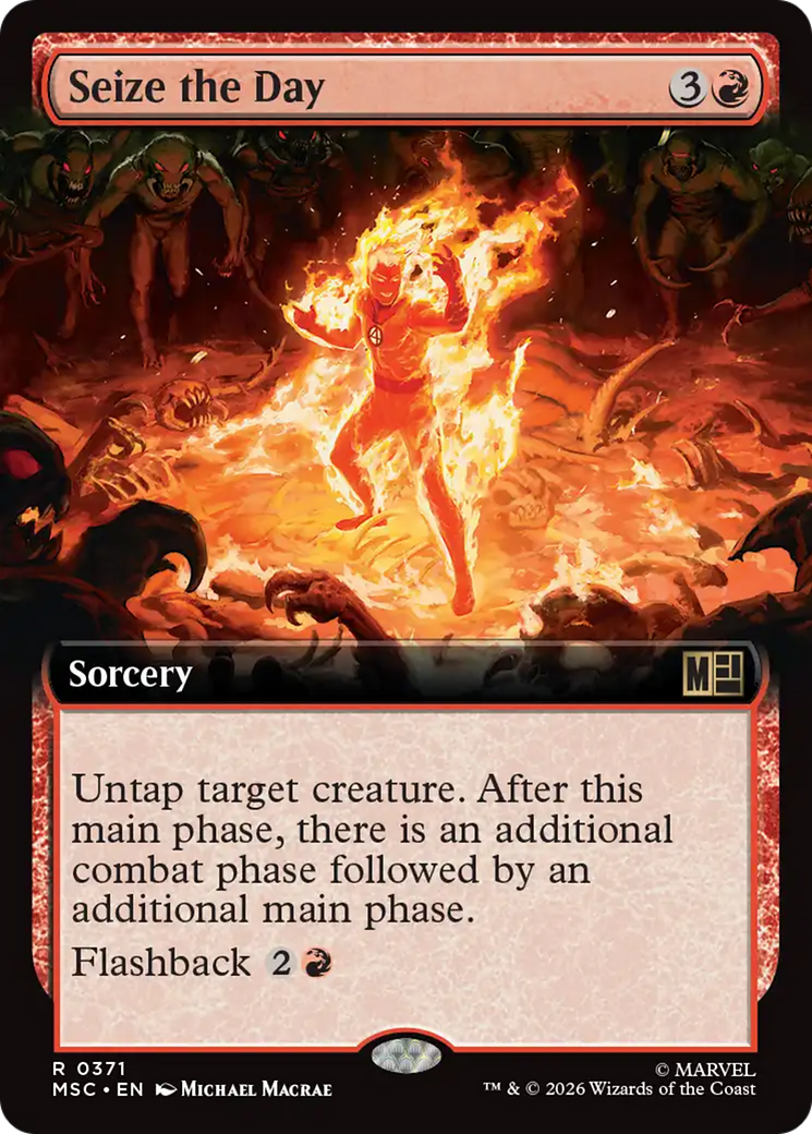Seize the Day (Extended Art) [Marvel Super Heroes Commander] | Lots Moore NSW