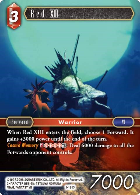 Red XIII [Opus I] | Lots Moore NSW