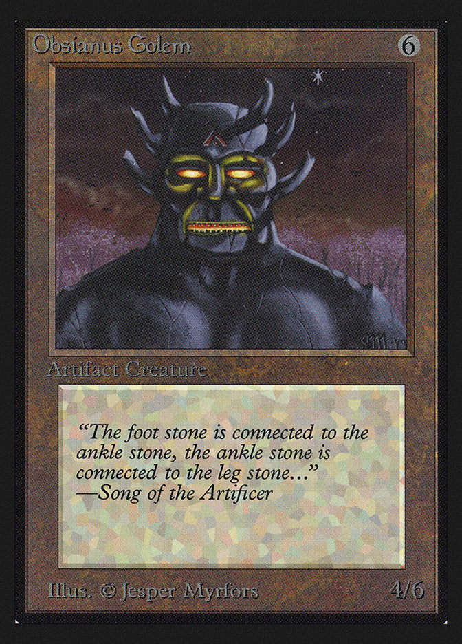 Obsianus Golem [Collectors' Edition] | Lots Moore NSW