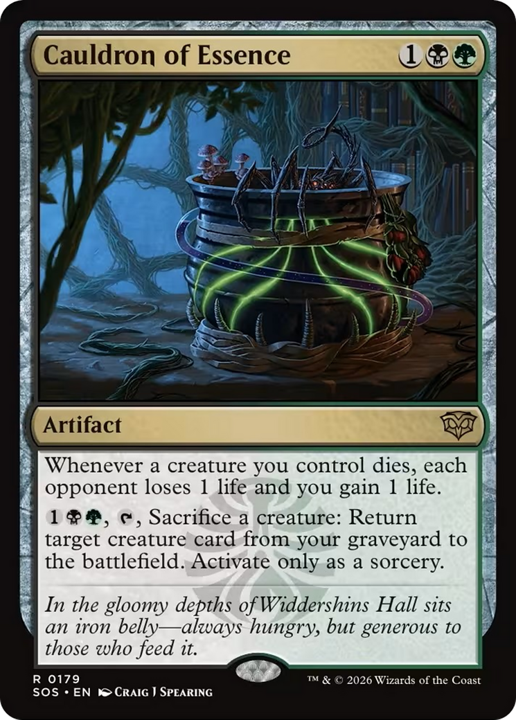 Cauldron of Essence [Secrets of Strixhaven] | Lots Moore NSW