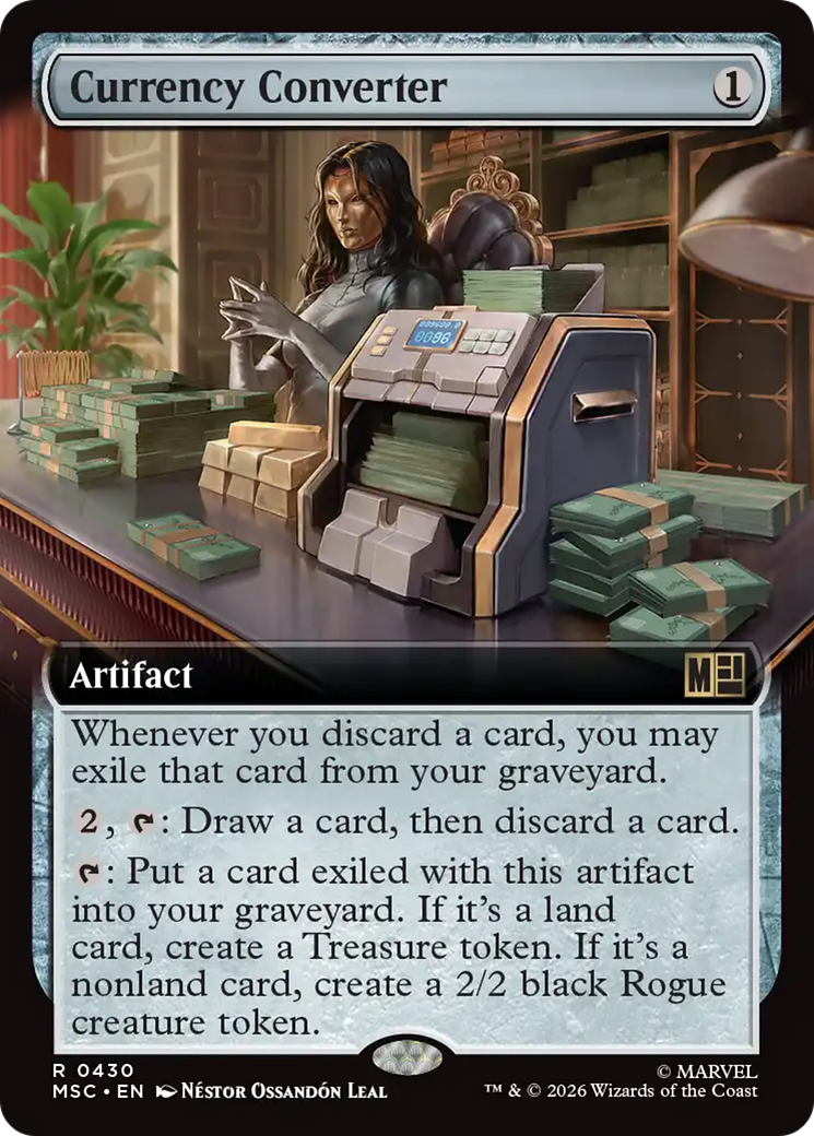 Currency Converter (Extended Art) [Marvel Super Heroes Commander] | Lots Moore NSW