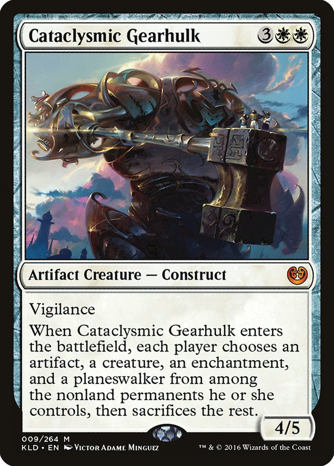 Cataclysmic Gearhulk [Kaladesh] | Lots Moore NSW